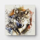 Wolf Fotoplatte (Vorderseite)