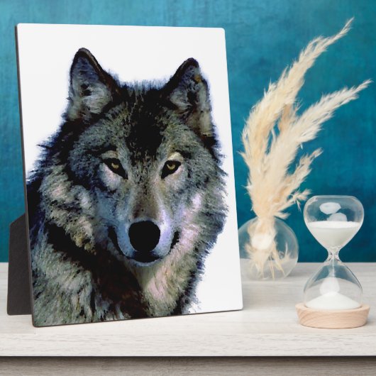 Wolf Fotoplatte (Seite)