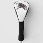 Wolf frisst Halloween-Auge Golf Headcover (Vorderseite)