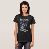 Wolf Fun Of Course I Speak My Mind My Head Will Ex T-Shirt (Vorne ganz)