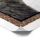 Wolf für meinen Sohn Vergiss nie die Liebe, dein V Poster (Ecke)