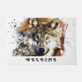Wolf Fußmatte (Vorderseite)