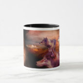Wolf-Gebirgskunst-Tasse Tasse (Zentrum)