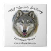 Wolf-Gebirgsschongebiet - Istas Fliese (Vorderseite)