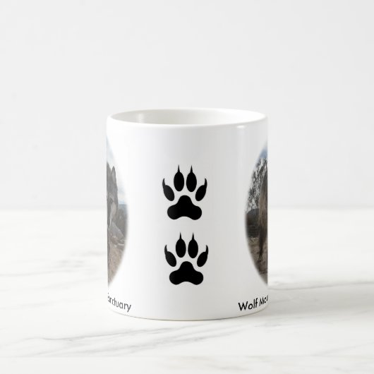 Wolf-Gebirgsschongebiet Wacipi - Kaffee-Tasse Kaffeetasse (Mittel)