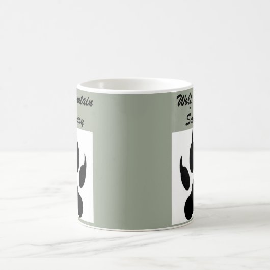 Wolf-Gebirgstatzen-Kaffee-Tasse Kaffeetasse (Mittel)