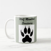 Wolf-Gebirgstatzen-Kaffee-Tasse Kaffeetasse (Links)