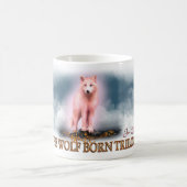 Wolf Geboren Trilogie Kaffee Tasse (Mittel)