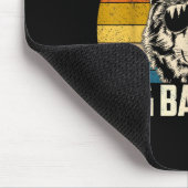 Wolf-Geist großer und böser Wolf Wolfsrudel lustig Mousepad (Ecke)