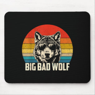Wolf-Geist großer und böser Wolf Wolfsrudel lustig Mousepad