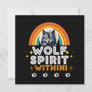 Wolf Geist im Inneren