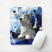 Wolf-Geist Mousepad (Mit Mouse)