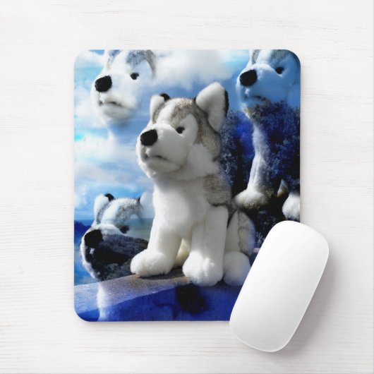 Wolf-Geist Mousepad (Mit Mouse)