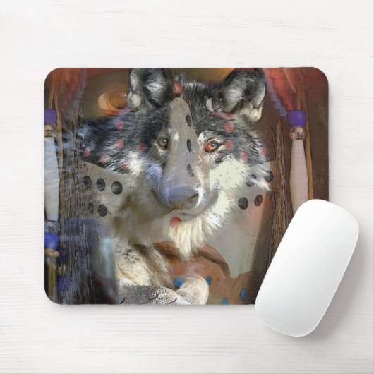 WOLF-GEIST MOUSEPAD (Mit Mouse)