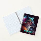 Wolf-Geist-Notizbuch Notizblock (Innenseite)