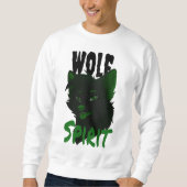 Wolf-Geist Sweatshirt (Vorderseite)