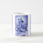 Wolf-Geist-Tasse Kaffeetasse (Mittel)
