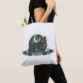Wolf-Geist-Tier Himmels-Art Nouveau Tasche (Von Nahem)