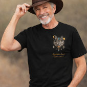 Wolf-Geisttier | Boho-Wolf-Totem T-Shirt