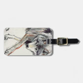 Wolf Gepäckanhänger (Vorderseite horizontal)