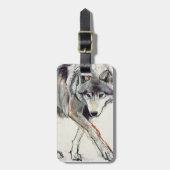 Wolf Gepäckanhänger (Vorderseite vertikal)