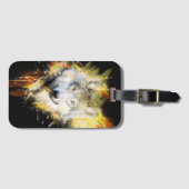 Wolf Gepäckanhänger (Vorderseite (Horizontal))