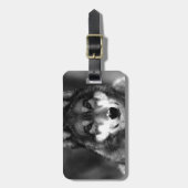 Wolf Gepäckanhänger (Vorderseite vertikal)