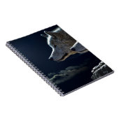 Wolf-Geschenke Notizblock (Rechte Seite)
