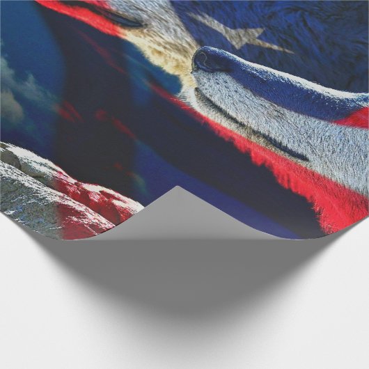 Wolf Geschenkpapier (Ecke)