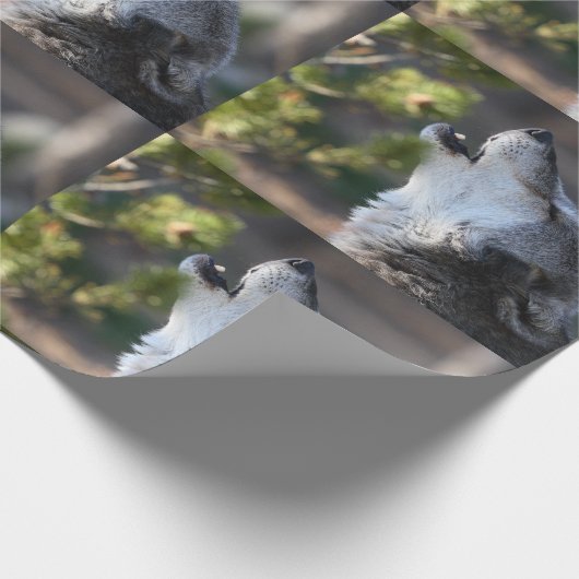 Wolf Geschenkpapier (Ecke)