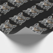Wolf Geschenkpapier (Ecke)
