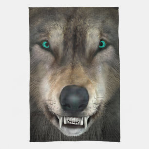Wolf Geschirrtuch