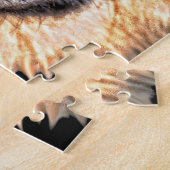 Wolf - Gesicht - Puzzle (Seite)