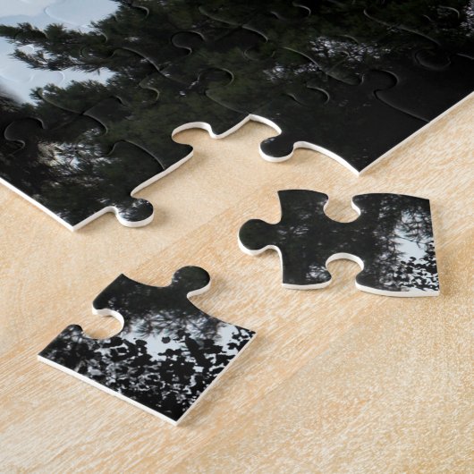 Wolf-Gesicht Puzzle (Seite)