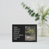 WOLF Ghosts Business Cards Visitenkarte (Stehend Vorderseite)