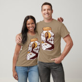 Wolf Glass Coffee Nature Camping Hiker Camping fri T-Shirt (Unisex)