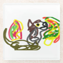 Wolf glücklicher Herbst