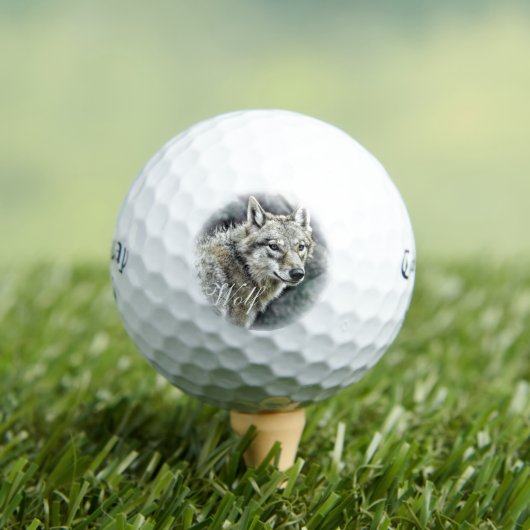 Wolf Golfball (Insitu T-Shirt)