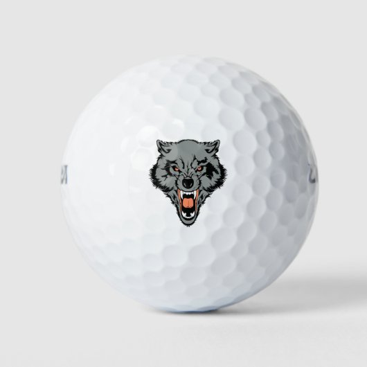 Wolf Golfball (Vorderseite)