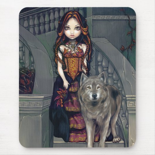 "Wolf-Gräfin" Mousepad (Vorne)