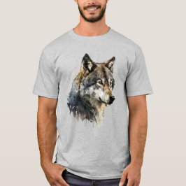 Wolf Graphic Art Animal Wolves Fan Art T-Shirt