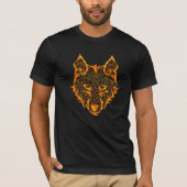 Wolf Graphic T - Shirt - Animal Shirt (Vorderseite)