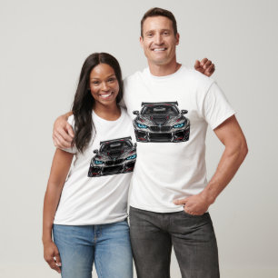 Wolf-Grau-Sportcoupé — BV-BWG Frontansicht T-Shirt