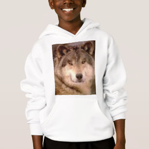 Wolf, große Teath eklige Greifer Hoodie