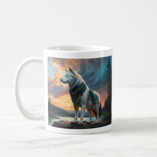 Wolf Guardian Tasse (Links)
