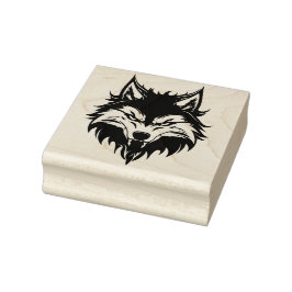 Wolf Gummistempel