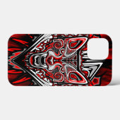 Wolf Haida-Stammes-Totem-Design Case-Mate iPhone Hülle (Rückseite (Horizontal))