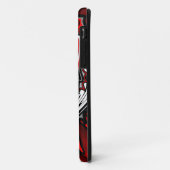 Wolf-Haida-Stammes-Totem-Design Case-Mate iPhone Hülle (Hinten/Links)
