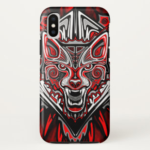 Wolf Haida-Stammes-Totem-Design Case-Mate iPhone Hülle