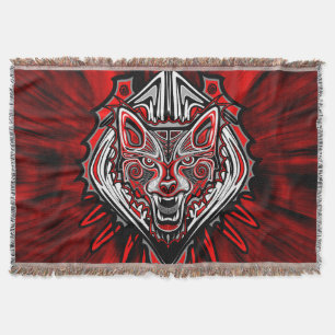Wolf-Haida-Stammes-Totem-Design Decke